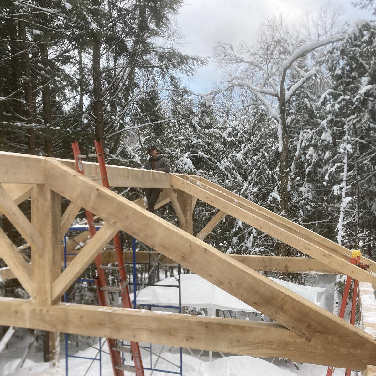 Timber Frame Carport 